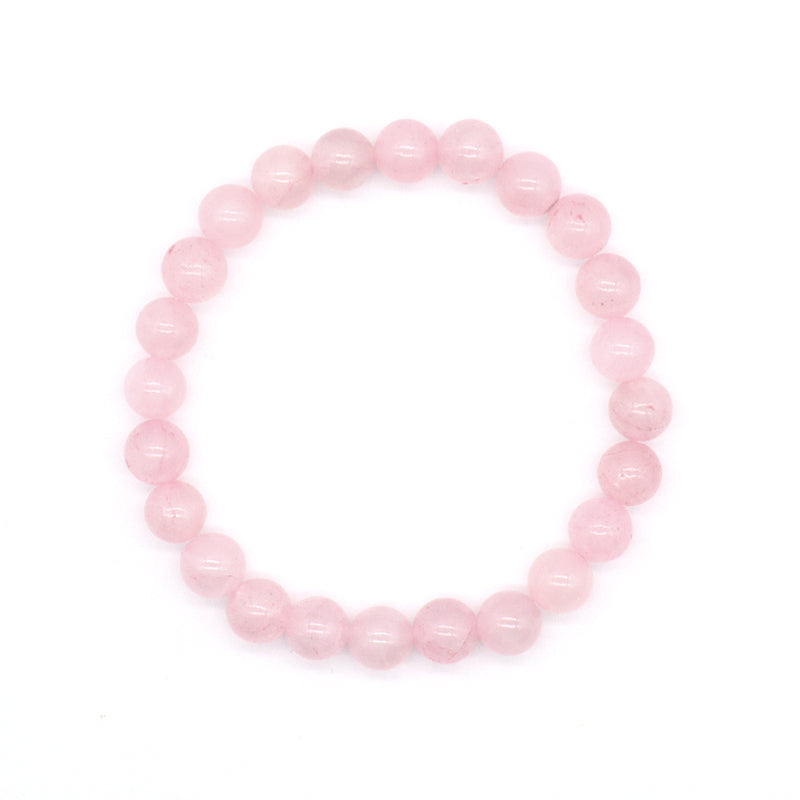 Wholesale Fashion Women Men Healing Elastic Handmade Bracelet Jewelry Custom Factory OEM Gift 8mm Natural Stone Beads Bracelet