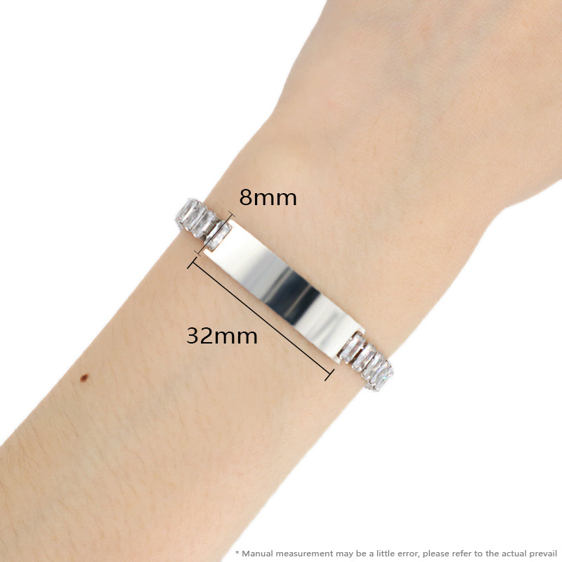 Custom Factory Fashion Manufacture Wholesale Jewelry Women No Tarnish Stainless Steel Cuff Bangle Bracelet