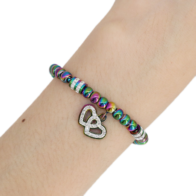 New Arrival Manufacture Fashion China Factory Wholesale Custom Jewelry Women Gift Stainless Steel CZ Crown Charm Ajustable Bracelet Bangle