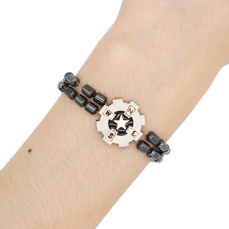 Hot Selling China Factory Custom Wholesale Manufacture Women Fashionable Star Charm Jewelry Bangle Gift Ajustable Stainless Steel Star Bracelet