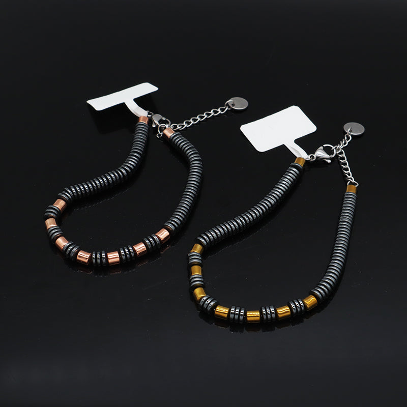 New Arrival Manufacture Wholesale Customized China Factory Fashionable Jewelry Gift Women Gold Beads Charm Ajustable Stainless Steel Bracelet Bangle