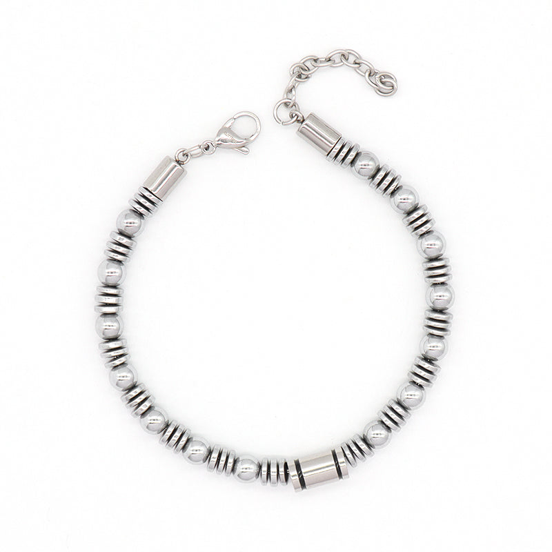 Newest Customized Wholesale China Factory Fashionable Manufacture Jewelry Gift Bangle Women Ajustable Gold Plated Beads Charm Stainless Steel Bracelet