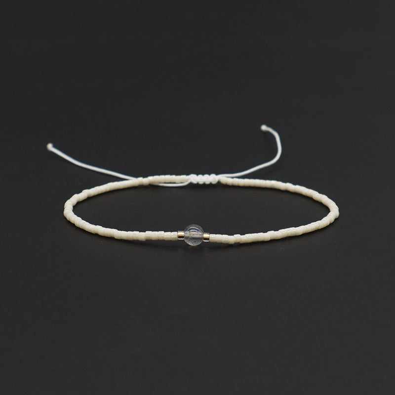 New Bulk Sale Factory Manufacture Fashion Women Jewelry Custom Handmade Adjustable Braided Woven Macrame Miyuki Beaded Bracelet