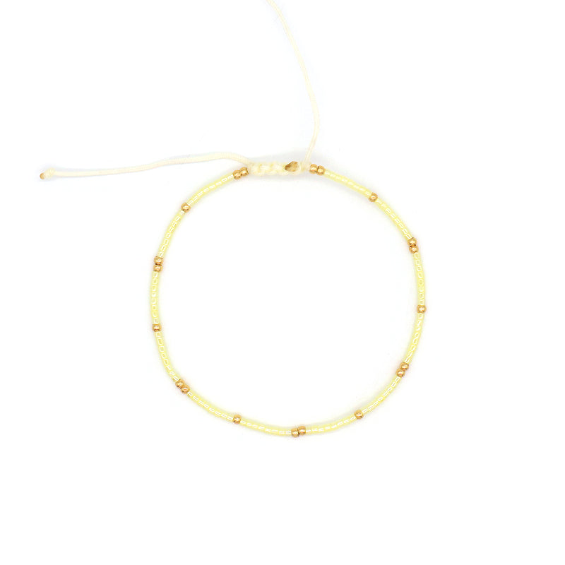 Wholesale Fashion Design Customized Handmade OEM Factory Adjustable Braided Woven Macrame Miyuki Bracelet For Women Jewelry