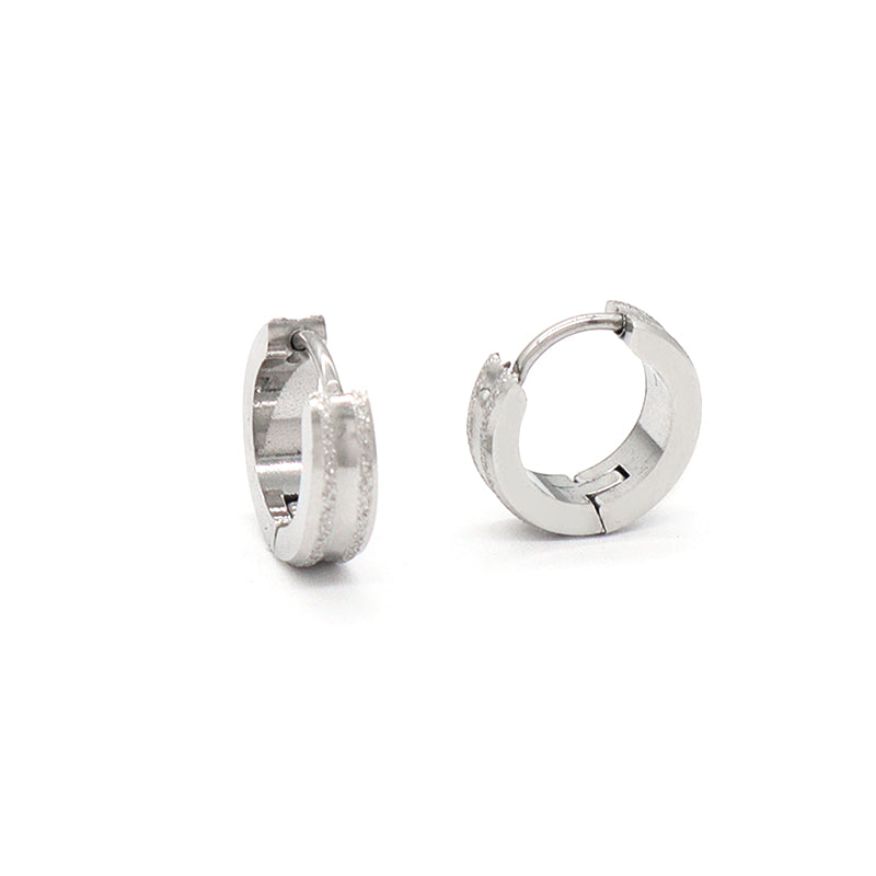 New Bulk Sale Custom Manufacture Fashion Wholesale Earring Hoop Jewelry No Tarnish Stainless Steel Hoop Earrings For Women Gift