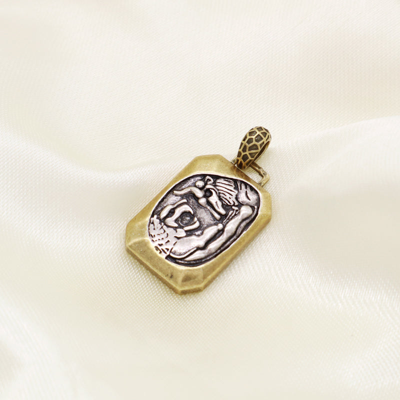 Wholesale Fashion Design China Factory Custom Charm Pendant Jewelry Gold Plated Vintage Necklace Pendant For Jewelry Making