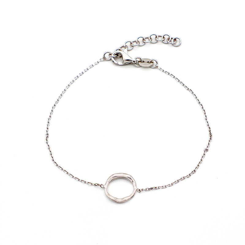 Good quality wholesale trendy woman jewelry bracelet 925 sterling silver evil eyes bracelet