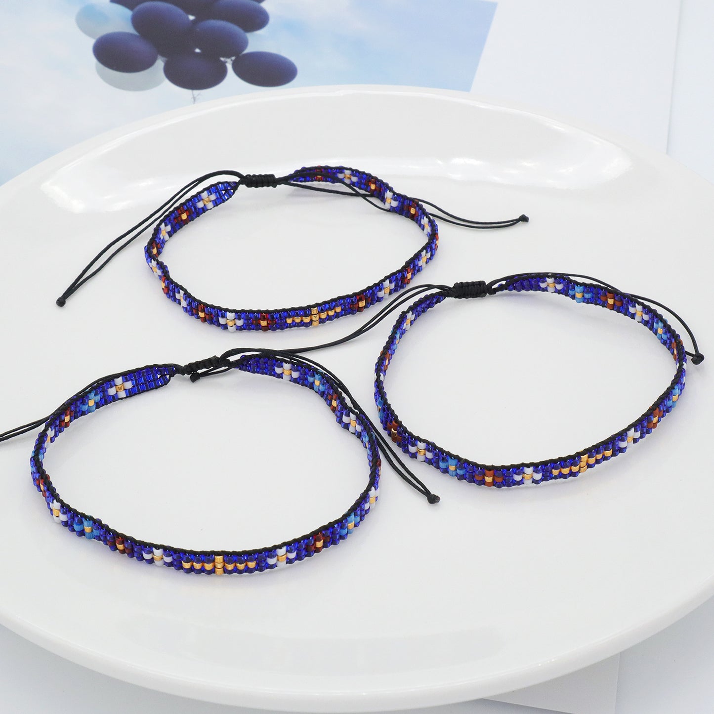 Newest Customized handmade Trendy Cross Flower miyuki bracelet bangle jewelry adjustable Miyuki Beads Bracelet for women