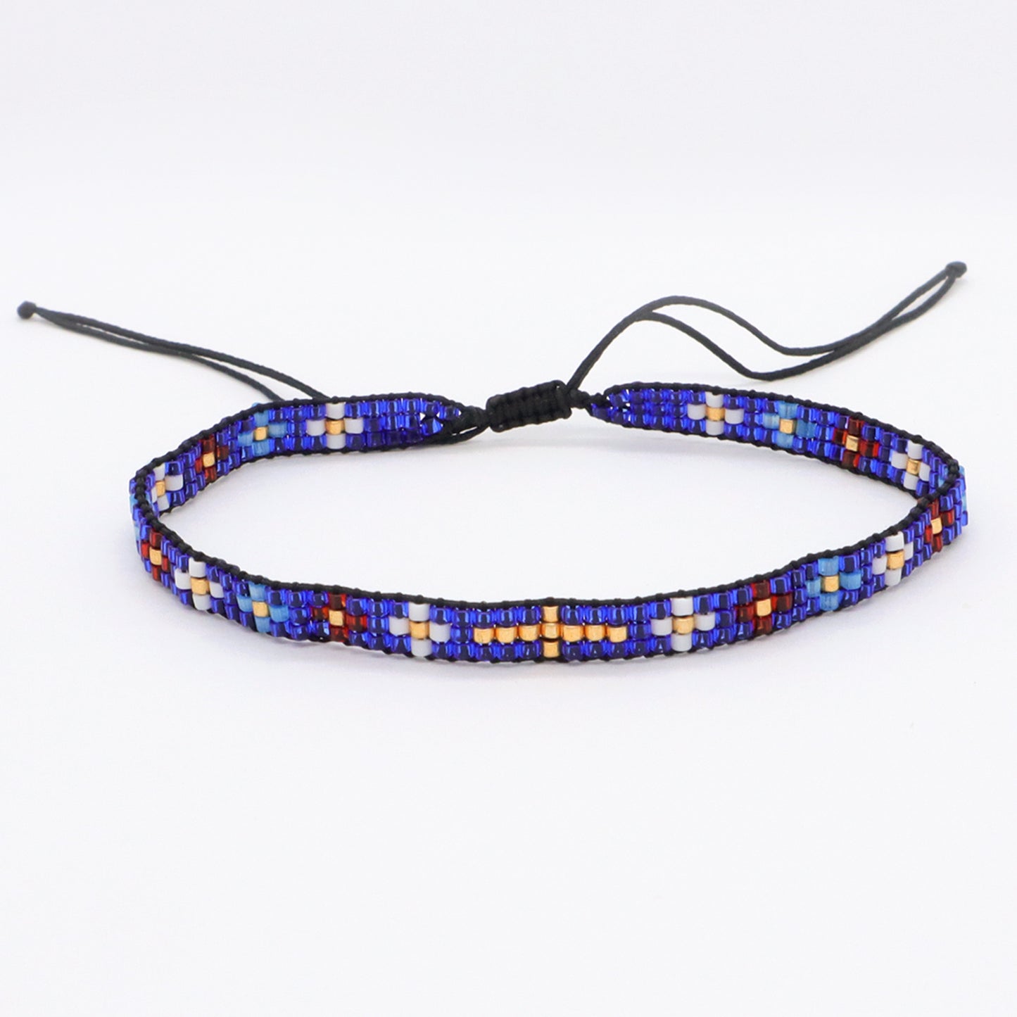 Newest Customized handmade Trendy Cross Flower miyuki bracelet bangle jewelry adjustable Miyuki Beads Bracelet for women