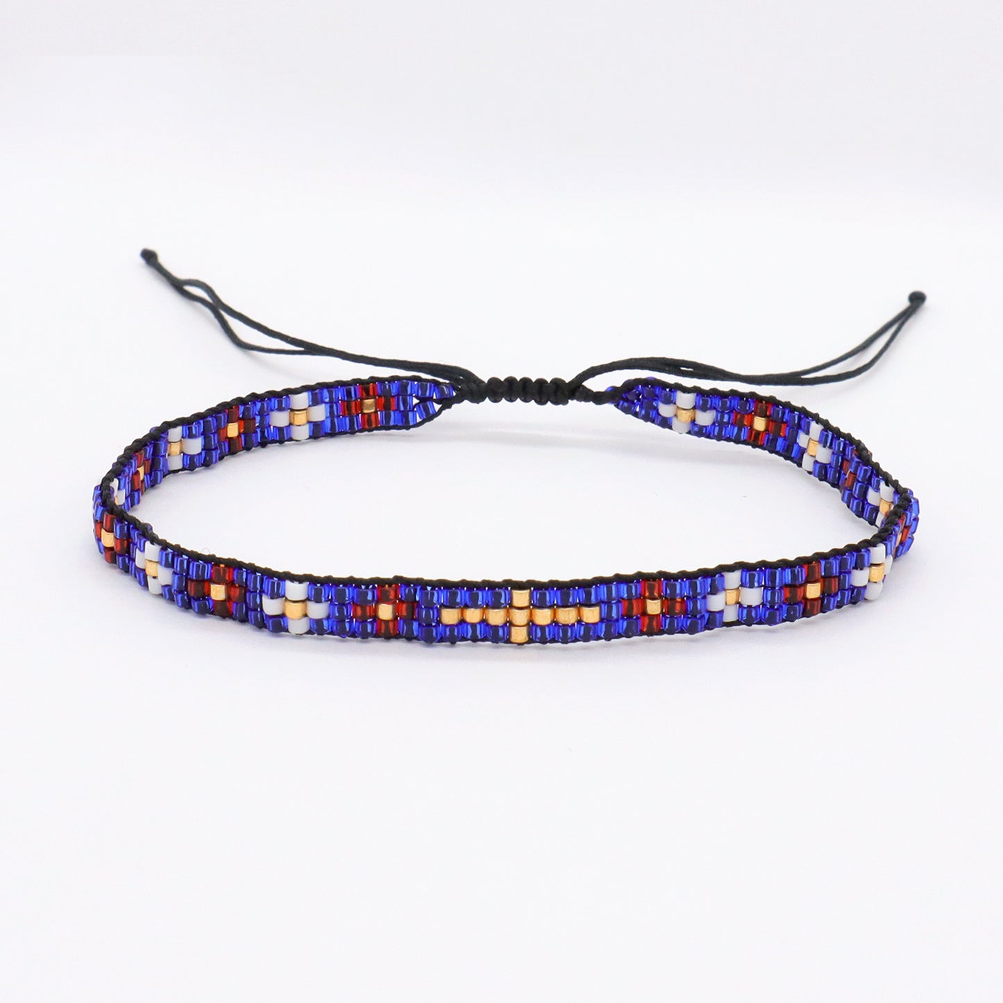 Newest Customized handmade Trendy Cross Flower miyuki bracelet bangle jewelry adjustable Miyuki Beads Bracelet for women