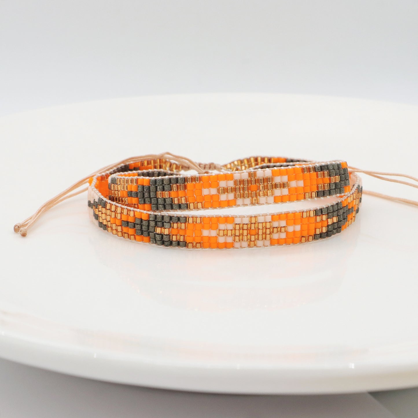 New Arrival Handmade Customized Trendy Miyuki Seed Beads bracelet bangle adjustable Boho Miyuki Bracelet jewelry for Women
