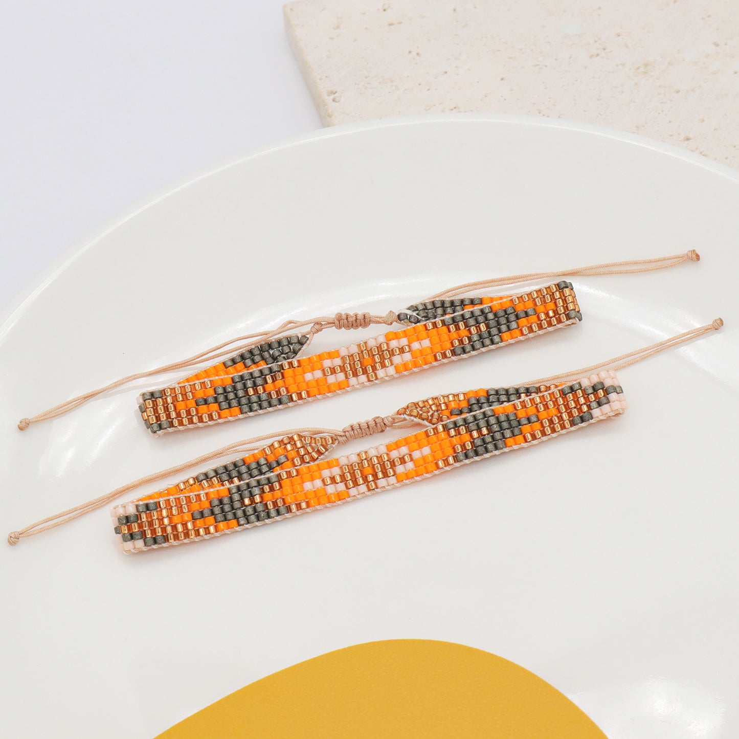 New Arrival Handmade Customized Trendy Miyuki Seed Beads bracelet bangle adjustable Boho Miyuki Bracelet jewelry for Women