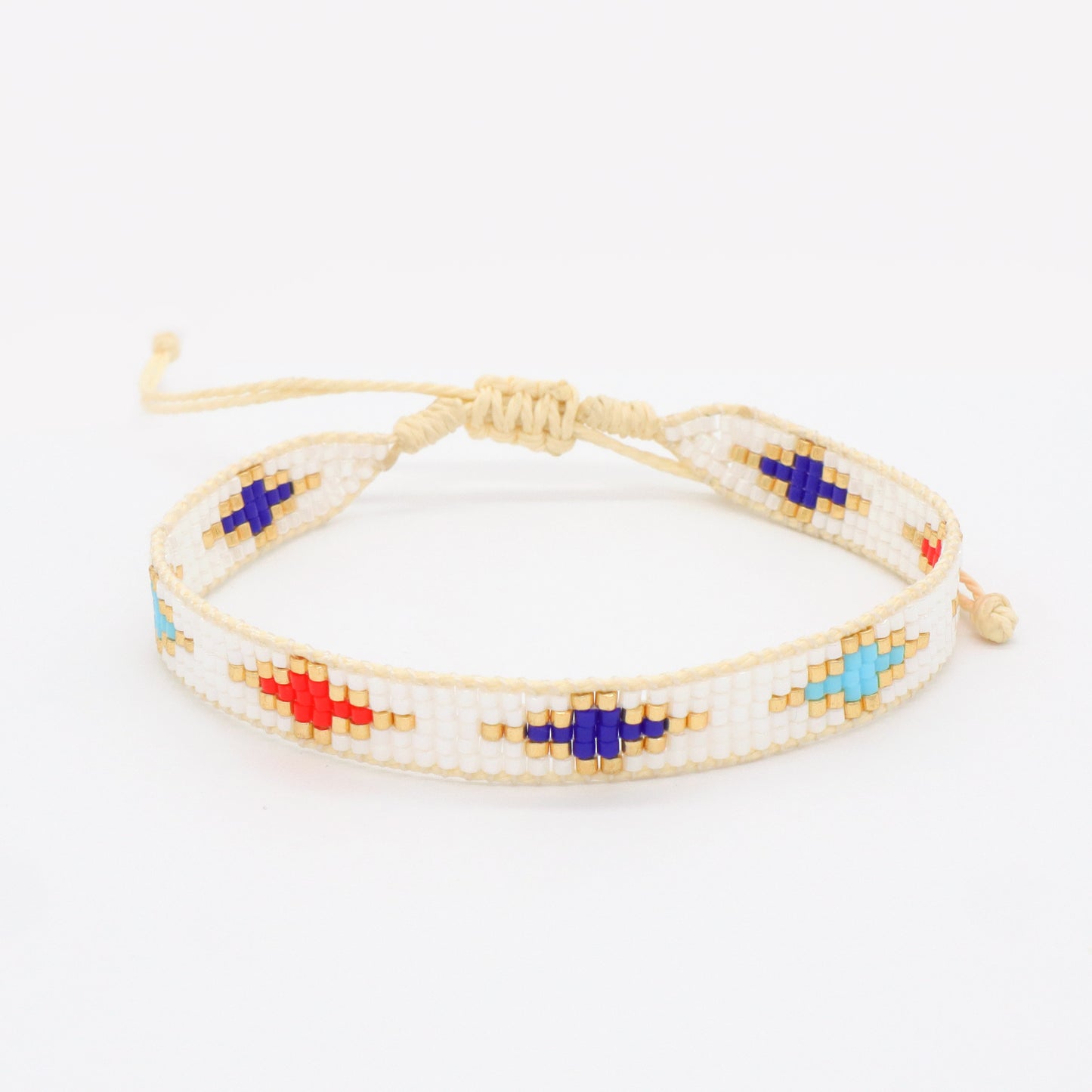 Multi color New Fashion Customized adjustable Handmade Colorful Woven Miyuki Beads bracelet bangle Jewelry for Teen Girl Women