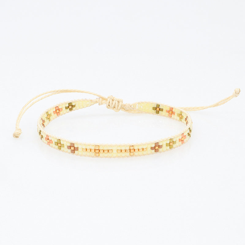 Custom 2022 New Fashion Braieded Rope adjustable Miyuki bracelet Handmade Colorful Woven Miyuki Beads bracelet bangle Jewelry