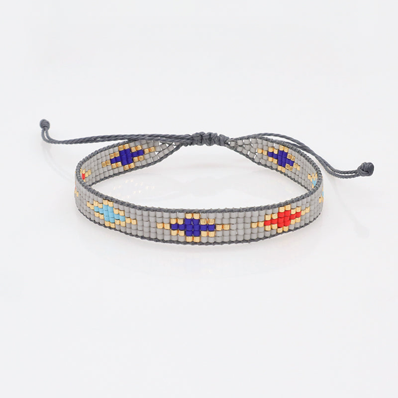 Multi Color Custom Handmade Miyuki Bracelet Jewelry adjustable Colorful Woven Bohemian Japanese Miyuki Beads bracelet for Women