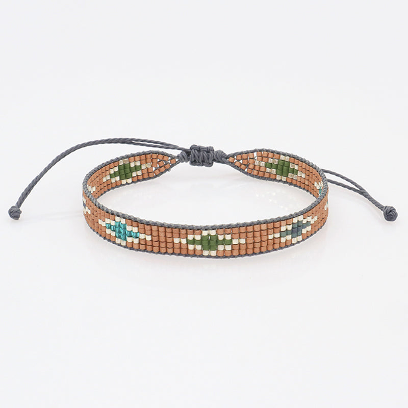 Multi Color Custom Handmade Miyuki Bracelet Jewelry adjustable Colorful Woven Bohemian Japanese Miyuki Beads bracelet for Women