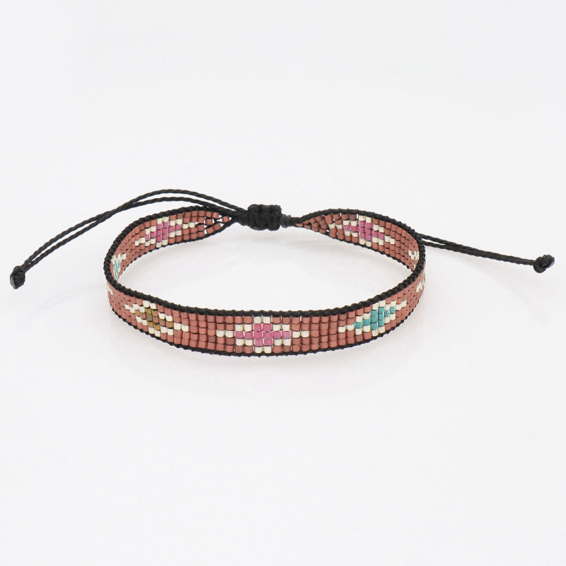 Multi Color Custom Handmade Miyuki Bracelet Jewelry adjustable Colorful Woven Bohemian Japanese Miyuki Beads bracelet for Women