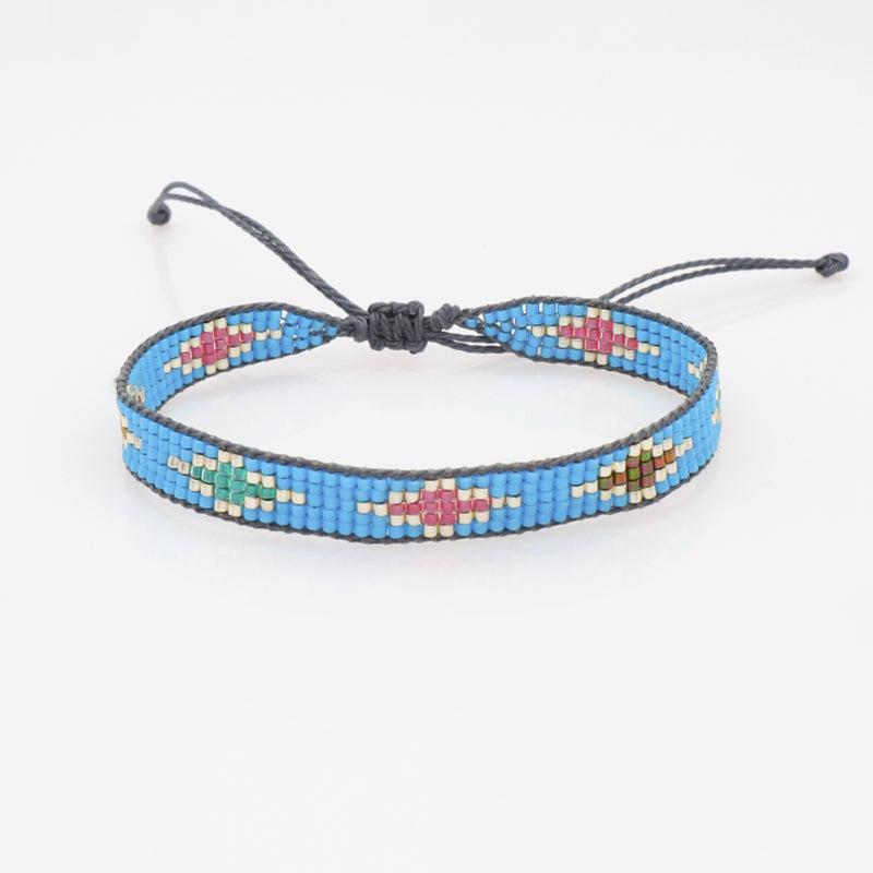 Multi Color Custom Handmade Miyuki Bracelet Jewelry adjustable Colorful Woven Bohemian Japanese Miyuki Beads bracelet for Women