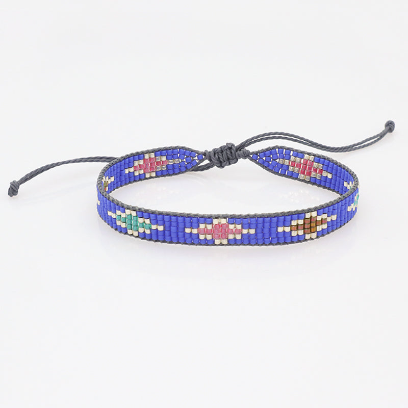 Multi Color Custom Handmade Miyuki Bracelet Jewelry adjustable Colorful Woven Bohemian Japanese Miyuki Beads bracelet for Women