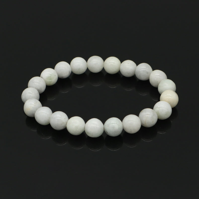 Custom OEM Handmade 8mm Clear Quartz Pink Aventurine Eagle Eye Agate Labradorite Gemstone Elastic Natural Stone Beads Bracelet