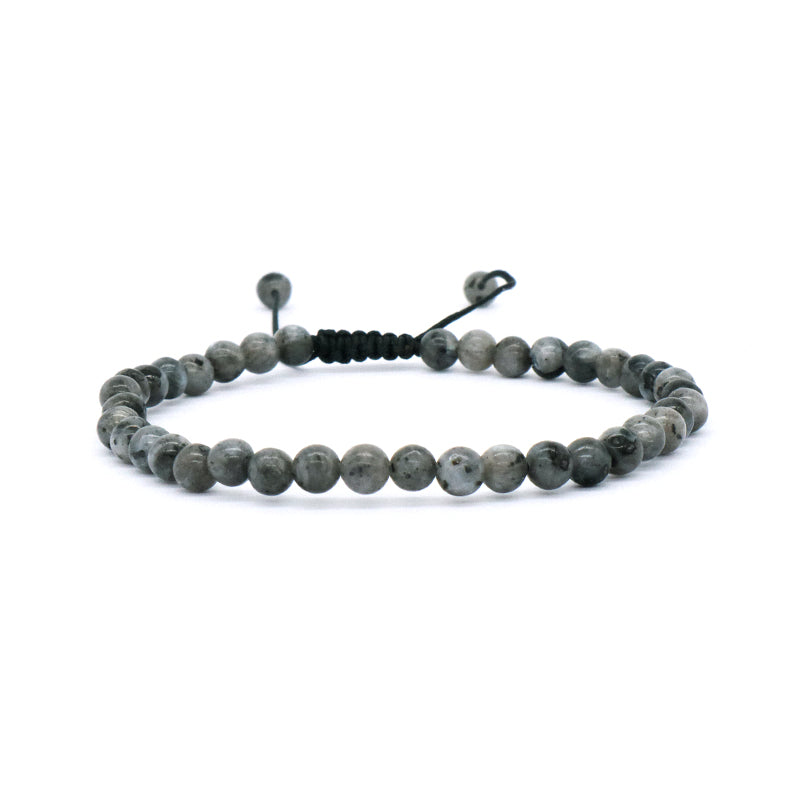 New Design Wholesale Gemstone Jewelry Indian Agate Moss Agate Beads Natural Stone Handmade Custom Macrame Bracelet For Women