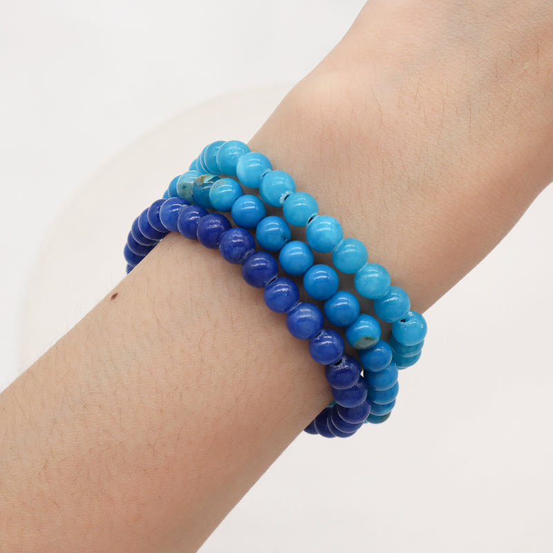 New Customized Ajustable Handmade Woven Braided Cord 6mm Natural Colorful Jade Beads Friendship Macrame Bracelet For Women Men