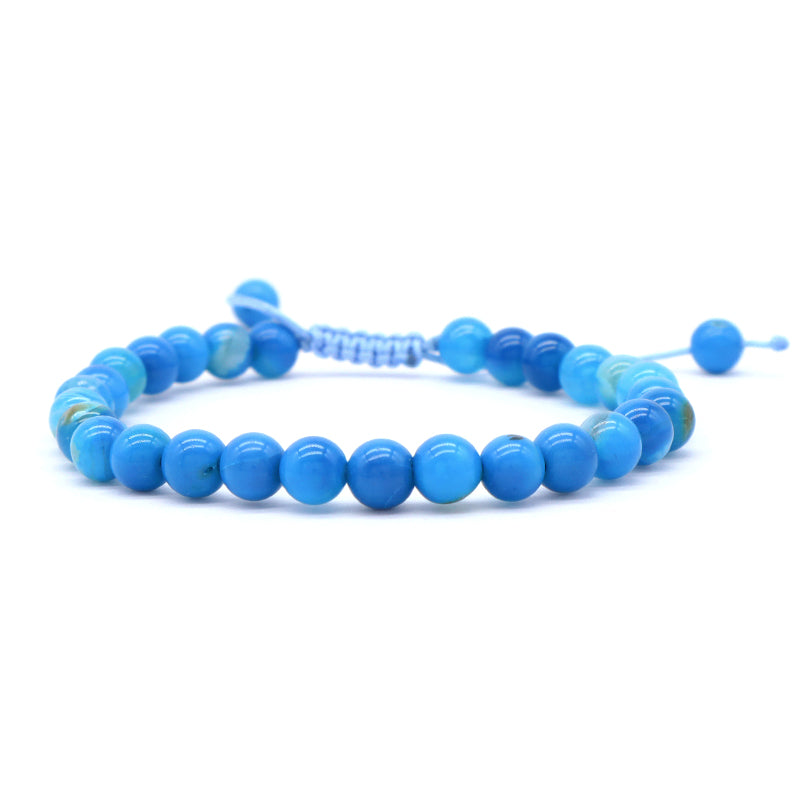 New Customized Ajustable Handmade Woven Braided Cord 6mm Natural Colorful Jade Beads Friendship Macrame Bracelet For Women Men