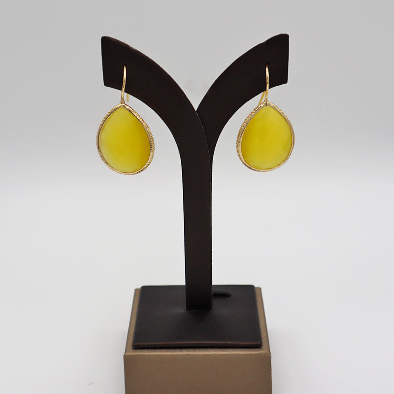 Sumer Cat's eye natural stone earrings for ladies