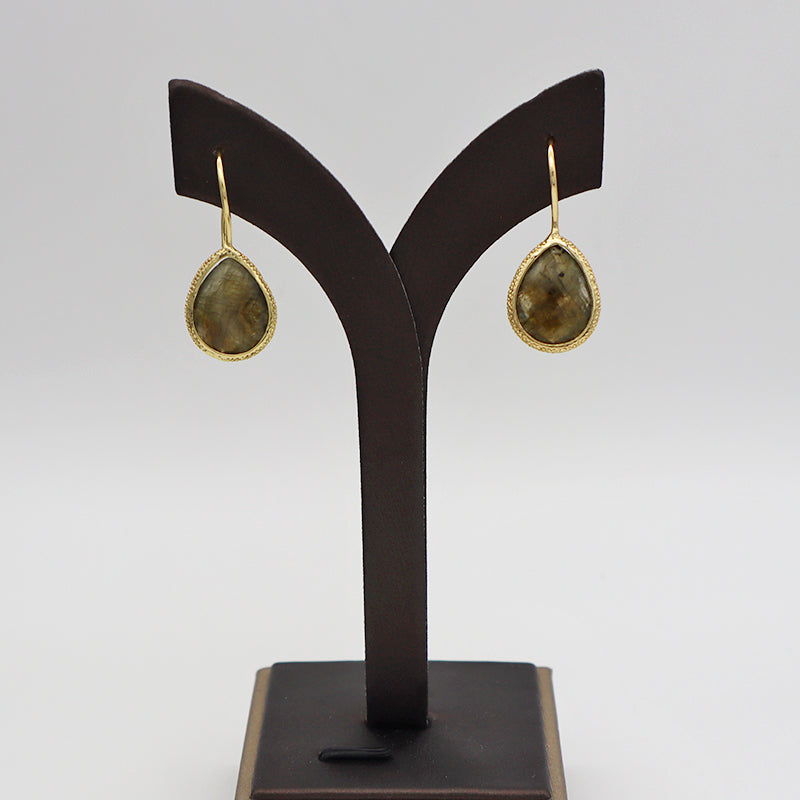 Summer natural stone earrings