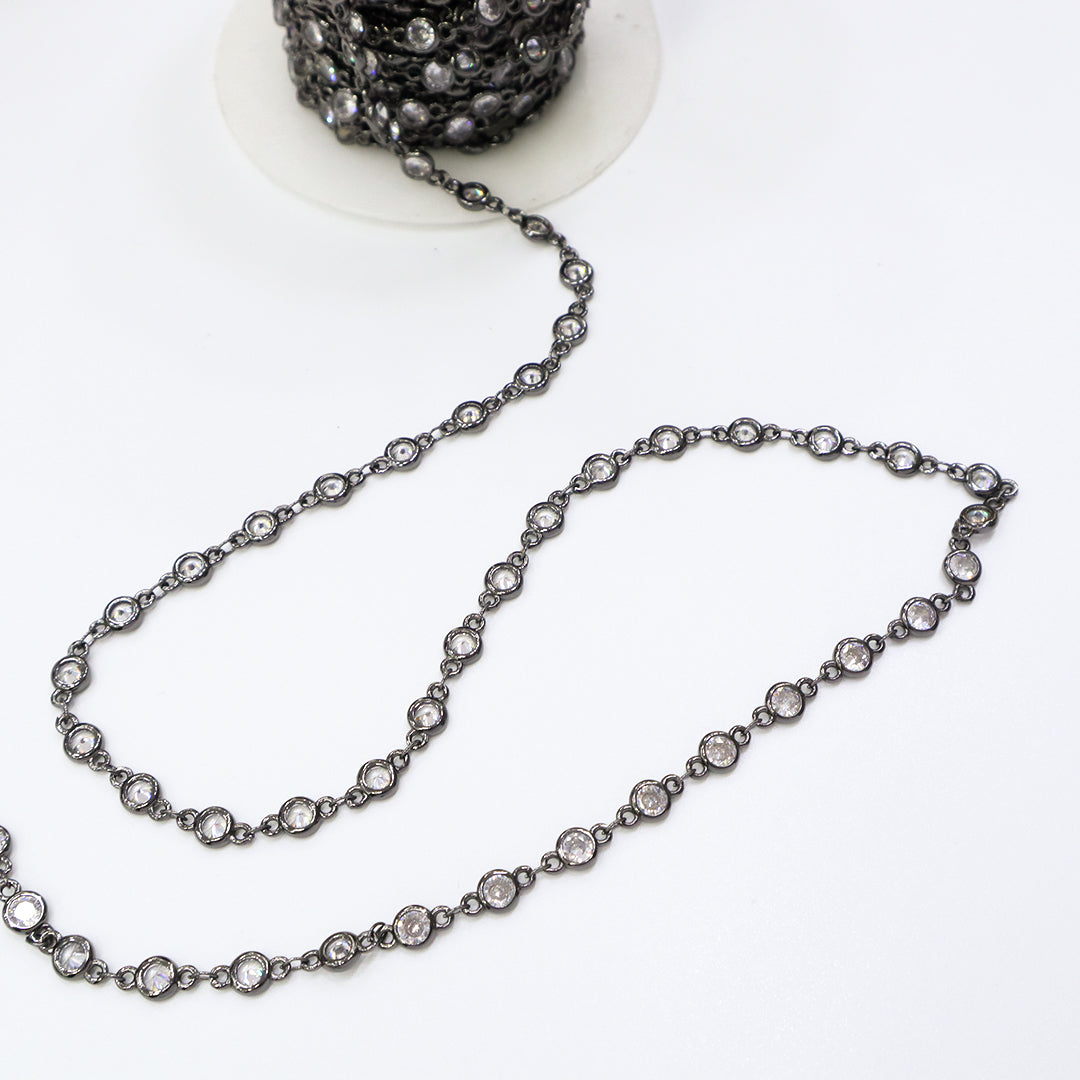 Wholesale Factory Bulk Roll chain Custom Women Gold plated fresh water pearl chain roll for Jewelry Making