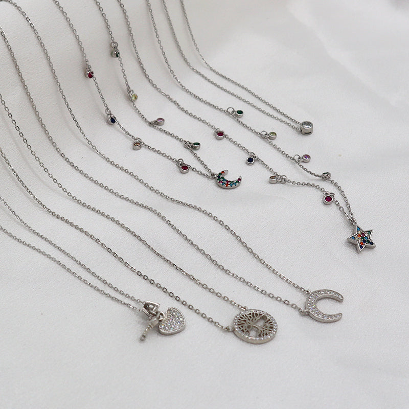 2022 sterling silver 925 custom design oem odm jewelry necklace manufacturer