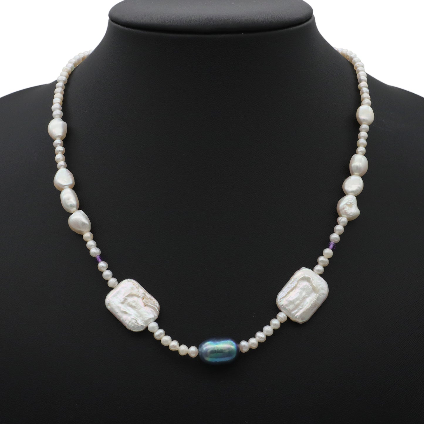 New fashion women necklace jewelry freshwater pearl necklace custom Oem Factory Manufacture handmade jewelry