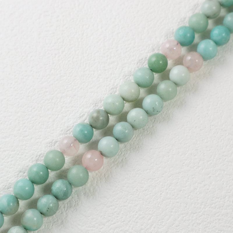 OEM Handmade Wholesale Customized Ajustable Woven Cord 8mm Natural Stone Beads Moon Pendant Macrame Necklace For Men Women