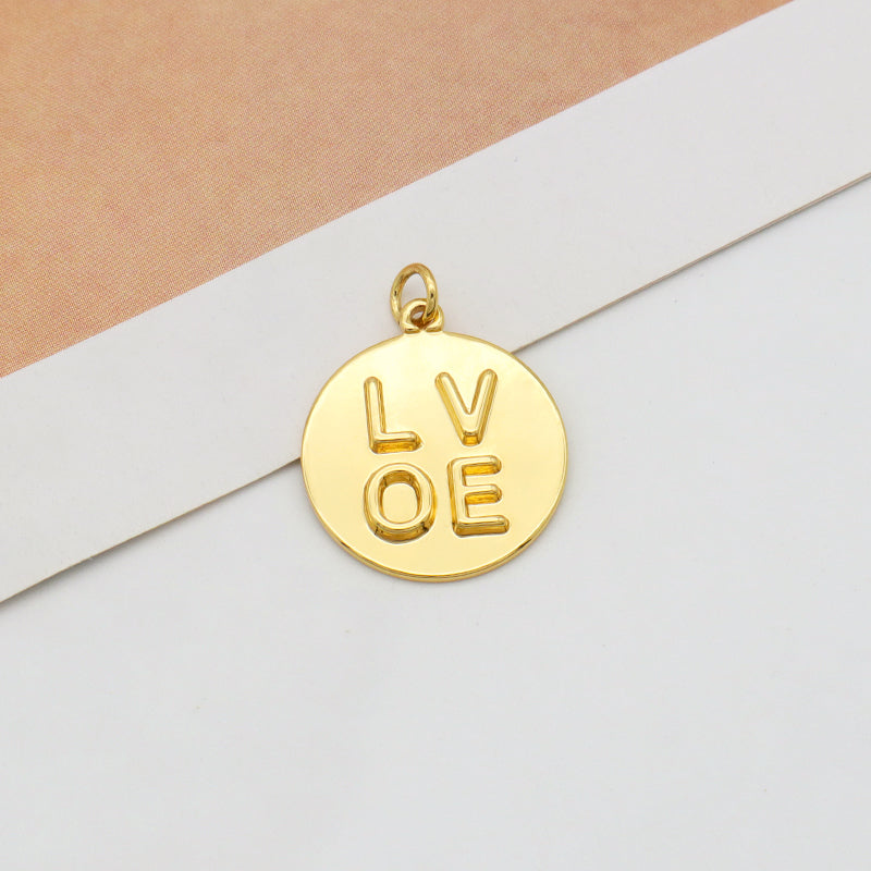 Wholesale New fashion jewelry enamel crystal heart eye pendant 18K gold plated pink green heart evil eyes charms pendant