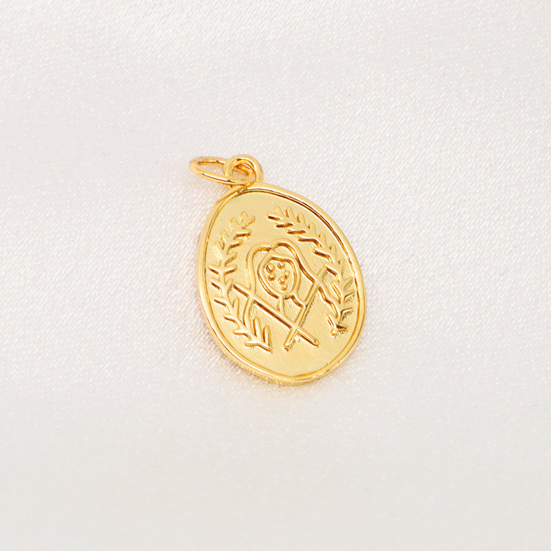 Fashion Custom Women DIY Wholesale China Factory Star Charm Necklace Pendant Jewelry Gold Plated CZ Sun Moon Star Hand Pendant