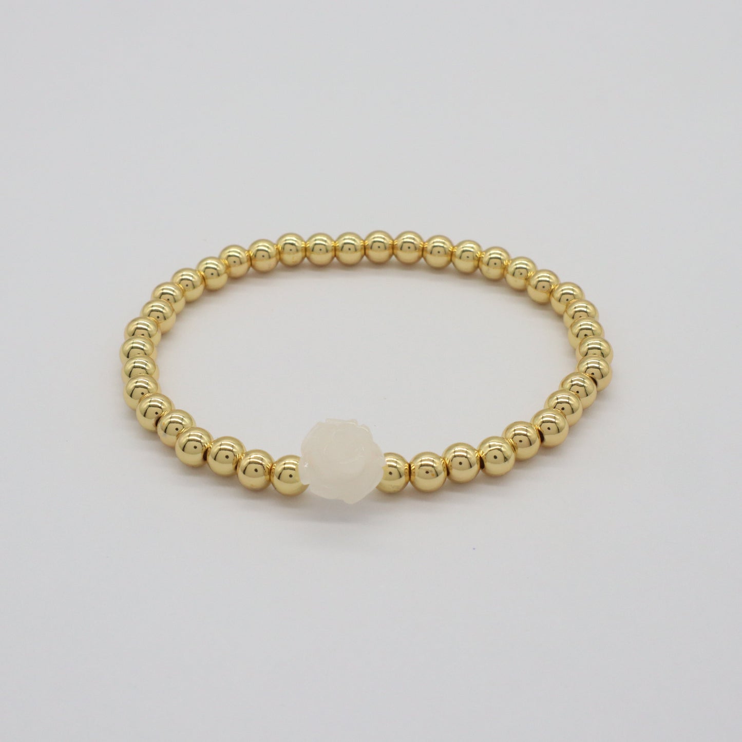 Factory Newest Wholesale Manufacture OEM Customized Handmade Fashionable Brass Bead Shell Charm Bracelet For Gift Women