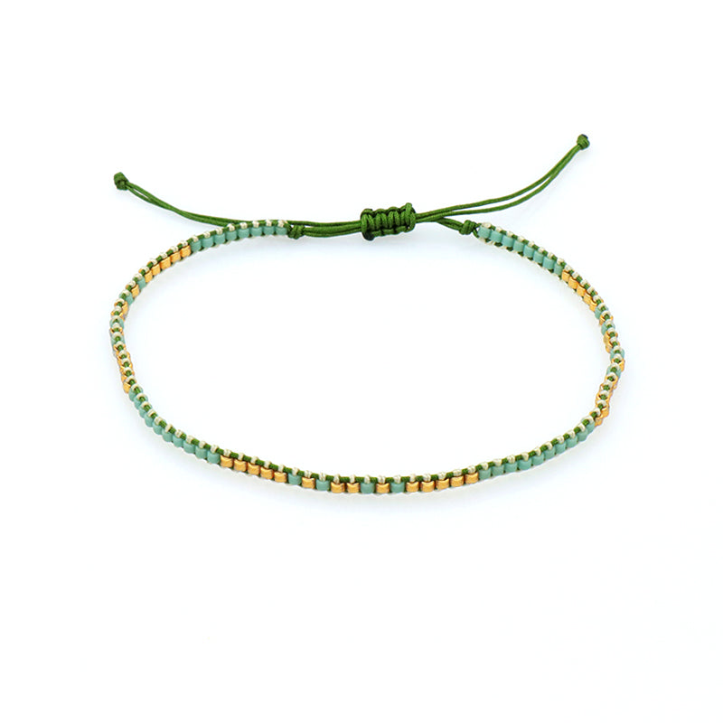 Handmade New Wholesale Jewelry Gifts OEM Colorful Miyuki Beaded Bracelets Adjustable Custom Beads Bracelet Bangle Jewelry