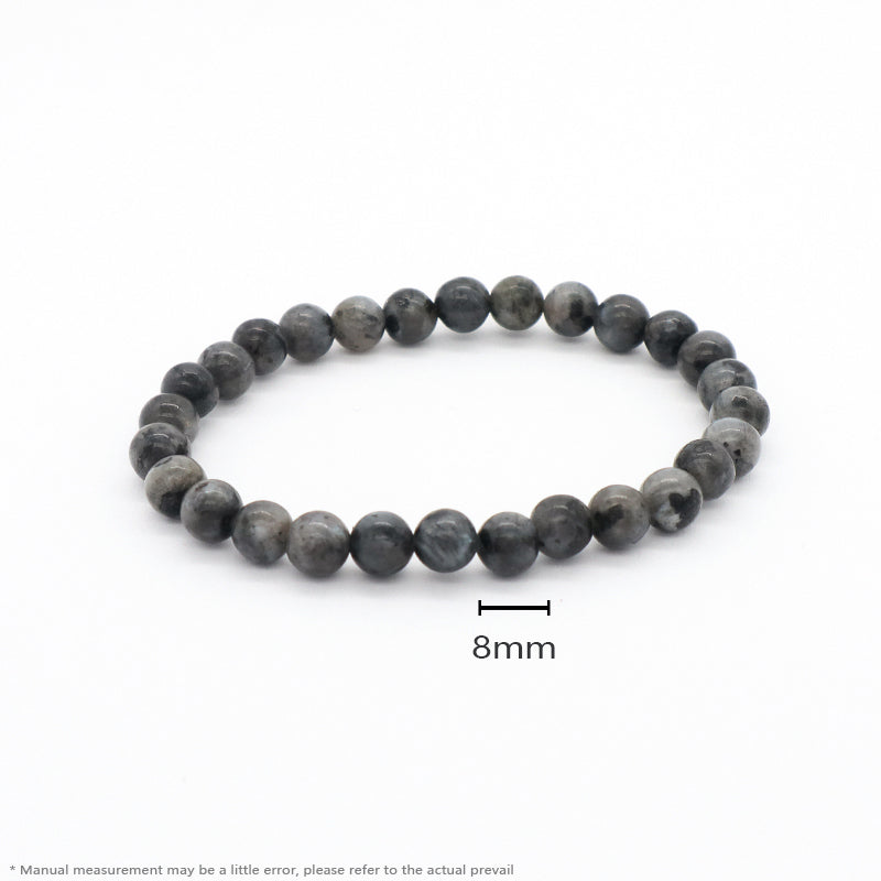 Custom OEM China Factory Wholesale Fashion Women Men Jewelry Healing Elastic Handmade 8mm Lava Natural Stone Beads Bracelet