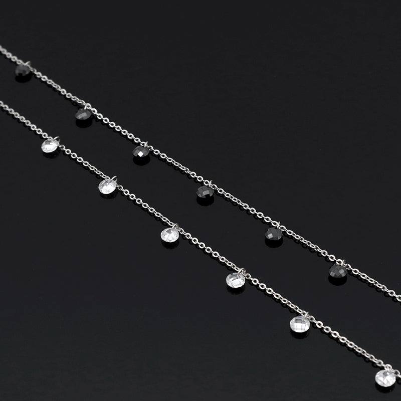 Trendy Jewelry Custom 925 Sterling Silver Bracelet With CZ