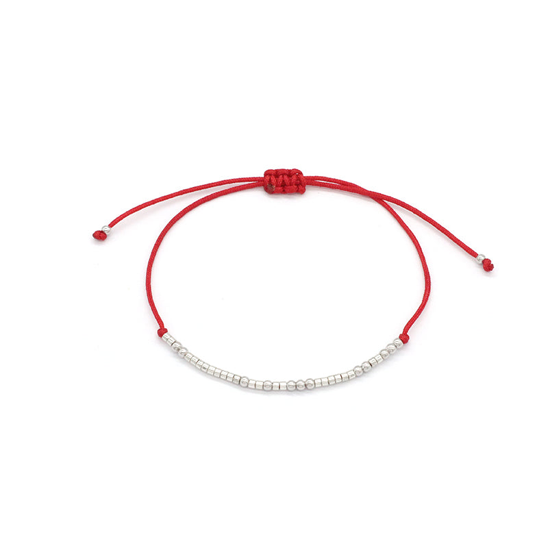 OEM Wholesale Custom Trendy Jewelry Custom Silver Beads Bracelet With MIYUKI