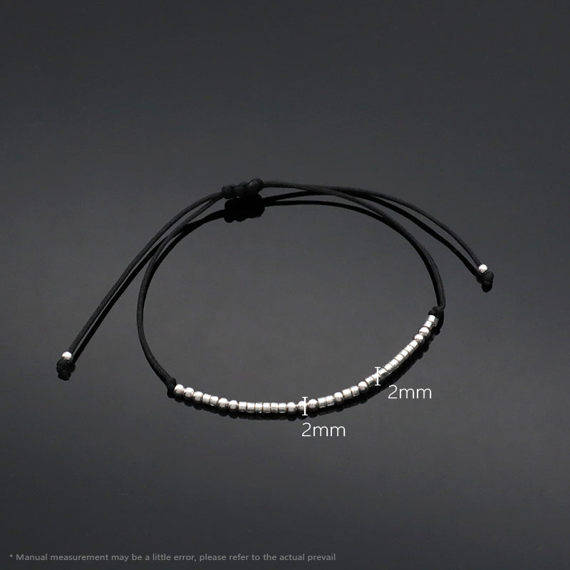OEM Wholesale Custom Trendy Jewelry Custom MIYUKI Bracelet With Silver Beads