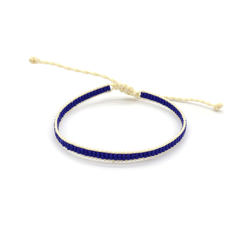 Classic Design Various Custom Wholesale Handmade Jewelry Manufacture Adjustable Braided Woven Macrame Miyuki Bracelet For Gift