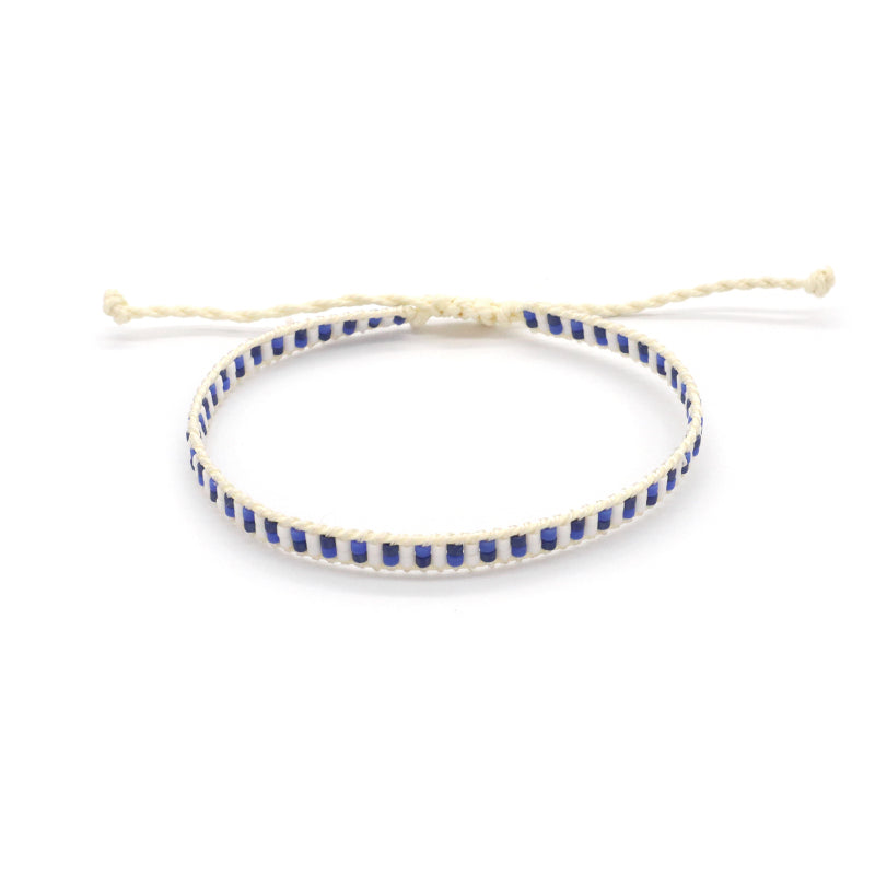 Various Handmade Classic Design Fashion Jewelry Manufacture Adjustable Braided Woven Macrame Miyuki Bracelet For Gift