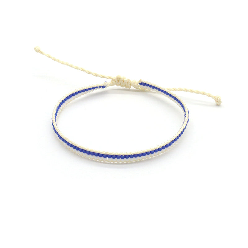 Various Handmade Classic Design Fashion Jewelry Manufacture Adjustable Braided Woven Macrame Miyuki Bracelet For Gift