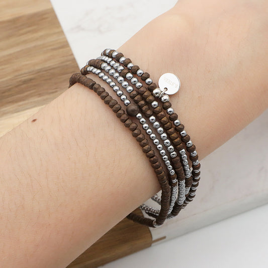 New Factory Manufacture Wholesale Handmade Fashion Bracelet Set Beads Jewelry Custom Charms Natural Stone Men Bracelets