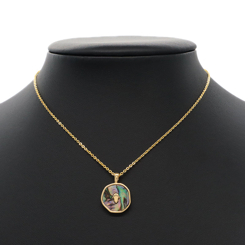 Custom Fashion Jewelry Custom Gold Plated Gold Plated Chain Shell Pendant Necklace For Women Gift