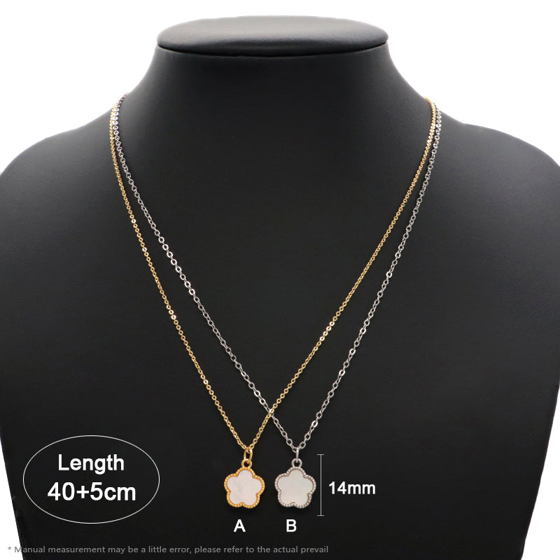 Custom New Manufacture Factory Shell  Pendant Jewelry Gold Plated Stainless Steel Chain Natural Shell Pendant For Necklace