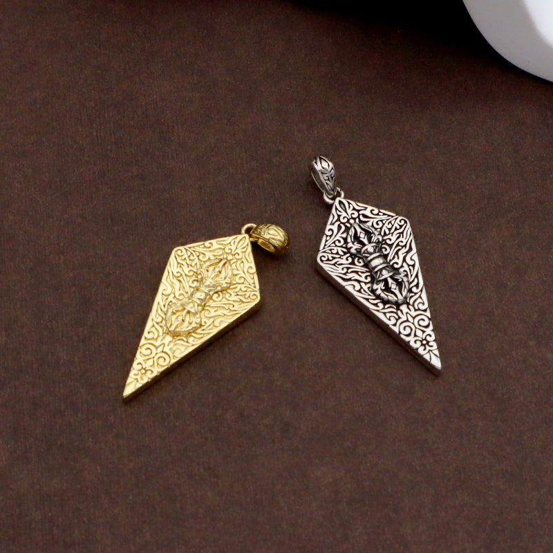 Hot Selling China Factory Wholesale Manufacture Women Fashion Gold Plated Vintage Brass Pendant For Diy Necklace Making