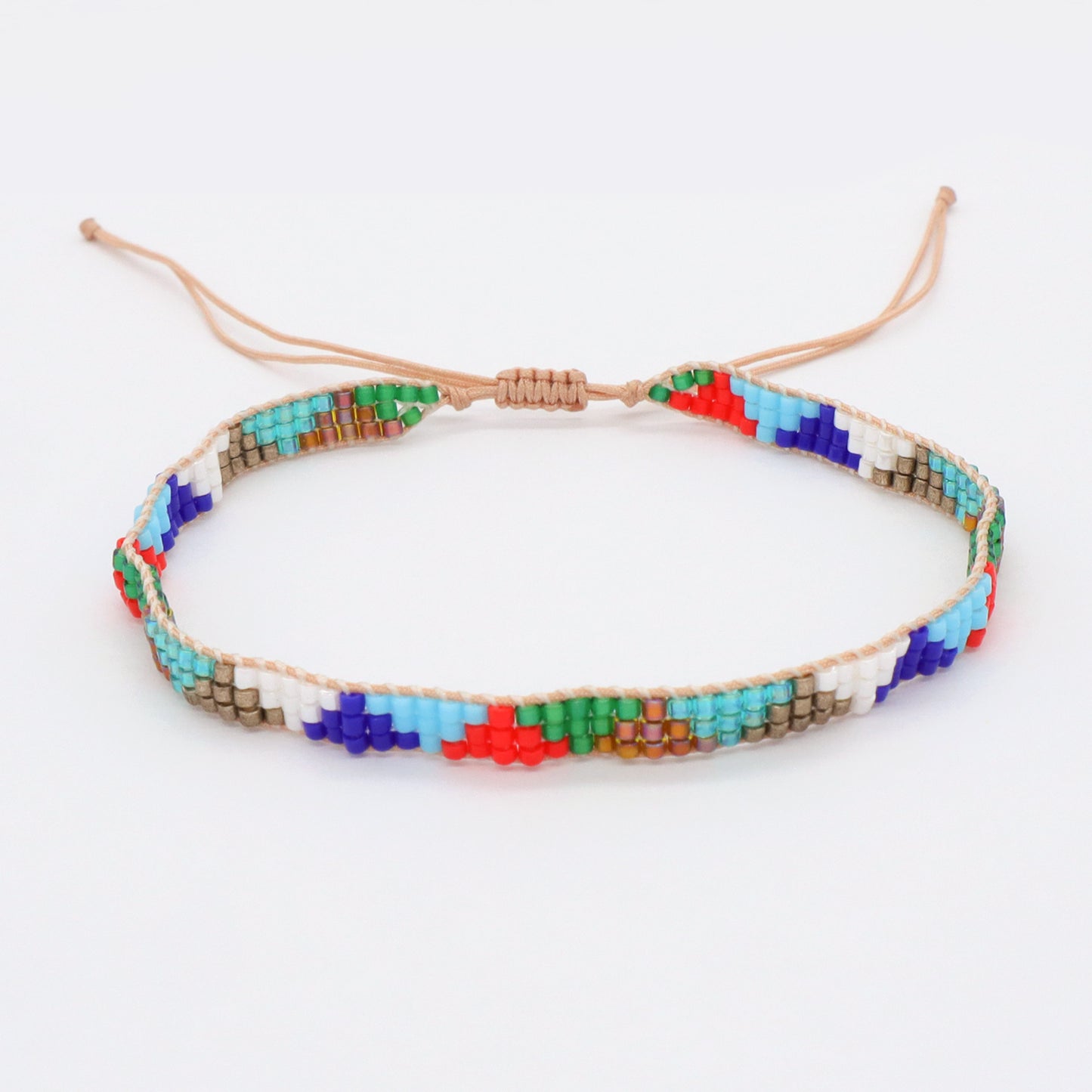 Popular Boho Jewelry Handmade Custom Miyuki bracelet bangle Fashion adjustable Woven Seed Bead Miyuki Bracelet for Women