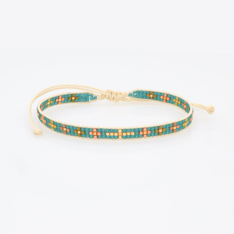 Wholesale Trending Jewelry Custom Women adjustable Seed Beads Friendship Miyuki bracelet Handmade Colorful Woven Miyuki bracelet